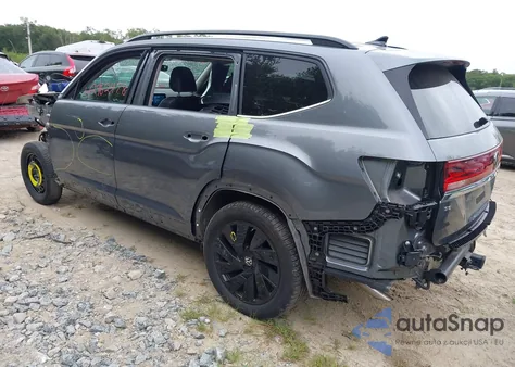 2024 Volkswagen Atlas 2.0T Se W/Technology from USA, damaged, VIN 1V2KR2CA5RC552182